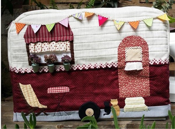 Kits funda maquina de coser furgoneta - La casita de Sue